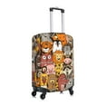 thumbnail image 3 of PAYOHTO Highly Elastic Spandex Suitcase Cover Luggage Cover Large Fits 25 to 28 Inch Colorful Psychedelic Funny Animals, 3 of 8