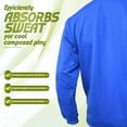 thumbnail image 3 of Camiseta de portero Vizari Vallejo para jóvenes con codos acolchados para niños, 3 of 4