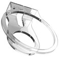 thumbnail image 1 of WEUVEB Wall Mounted Speaker Shelf Acrylic Transparent for Home Use Durable Space Saving Audio Rack 1 Set, 1 of 8