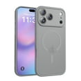 thumbnail image 1 of [PST] Étui pour iPhone 17 Pro Max, Étui Arrière Hybride en Silicone Mat avec Aimant (Compatible MagSafe), 1 of 5