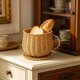thumbnail image 5 of Cesta de Almacenamiento para Tazas de Café de Imitación Ratán con Asa - Organizador Decorativo Tejido para Encimera de Barra de Café y Objetos Pequeños - Cesta de Plástico Transpirable para Manualida, 5 of 6