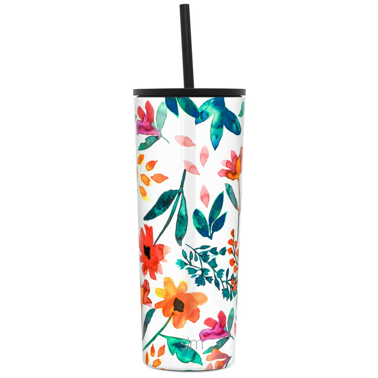 Simple Modern 24 oz Classic Tumbler with Straw Lid and Flip Lid - Blush 