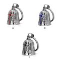 thumbnail image 3 of keepw Lucky Bell Guardian Cross Pendant Necklace For Men Symbol Of Protection And Good Luck Riding Pendant blue, 3 of 6