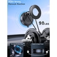 thumbnail image 3 of Soporte magnético para teléfono de coche rápido aspiradora mejorada de 360°, 3 of 9