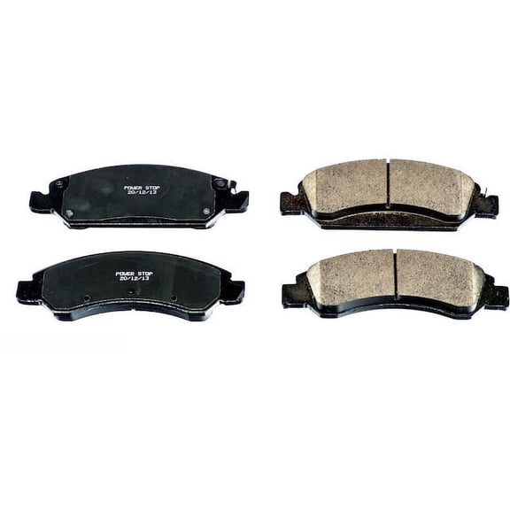 Front Brake Pad Set - Compatible with 2008 - 2020 Chevy Tahoe 2009 2010 2011 2012 2013 2014 2015 2016 2017 2018 2019