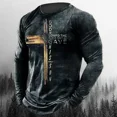 thumbnail image 4 of Sudaderas con capucha de manga larga con estampado de hip hop para hombre, sudaderas coreanas de otoño, camisetas originales de alta marca en oferta con elasticidad para primavera para hombre, 4 of 4