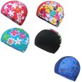thumbnail image 2 of FYBTO Kid's Swimming Hat,Cartoon FYBTO ,Cloth Cap,Comfortable Swimming Cap,E02, 2 of 2