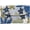 Blue Multi, variant on Women's Floral Embroidery Sequin Evening Beaded Clutch Bags Party Purses