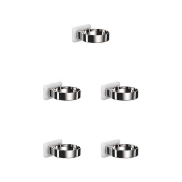 Moyic Estante de almacenamiento para secador de pelo sin perforaciones Estante de soporte montado en la pared Colgador multifuncional para el Type2 NO2