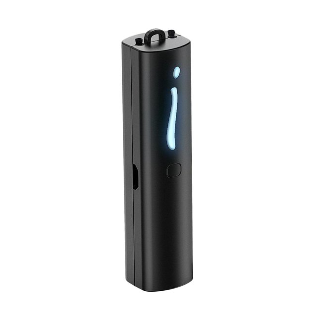 Purificador de aire portátil Gimnasia Olores Filtro de aire Colr Viaje USB Negro Zulema purificador de aire personal