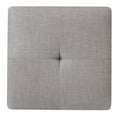 thumbnail image 6 of Glory Furniture Newbury Twill Fabric Ottoman in Gray, 6 of 6