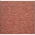 thumbnail image 4 of Safavieh Courtyard 6'7" Round Power Loomed Rug in Red and Red, 4 of 6