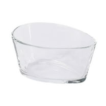 Ongmies Glass Pudding Bowls, 0.4L Flat-Bottomed Small Transparent Glass Bowl – Tempered Glass Dessert Bowl For Kitchen, Microwave & Oven Safe, Kitchen Bowls