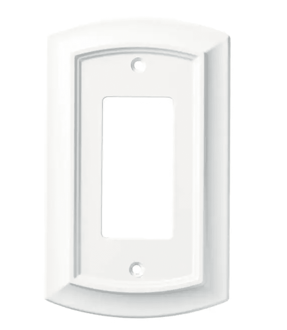 W10764-LAL Lt Almond Architect Triple Switch Cover Plate