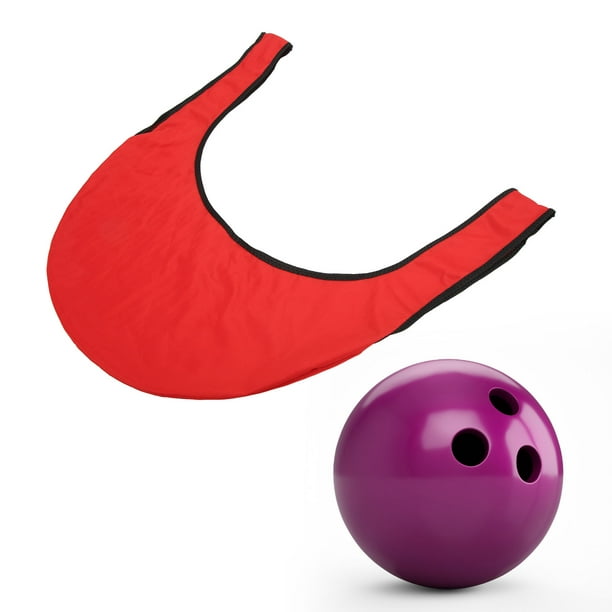 Élingue De Boule De Bowling Portable, Sac De Balançoire De Bowling Doublé  En Sergé Efficace Pour L'extérieur Pour Le Sport Rouge 