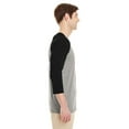 thumbnail image 3 of Triblend Three-Quarter Raglan Baseball T-Shirt, 3 of 3