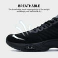 thumbnail image 6 of AOV GREEN LEAF Mens Running Shoes Tennis Athletic Sneakers Gym Comfortable Walking Sport Non Slip Workout Cross Training Shoe Size 7-13, 6 of 9