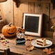 thumbnail image 2 of Decoraciones de Halloween Adorno de madera para escritorio con forma de calabaza para el hogar Ambiente festivo en el salón y el dormitorio, 2 of 4