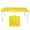 Yellow, variant on Portable Folding Table,4ft Plastic Folding Table with Telescopic Legs and Triangle Stand,Small Indoor Outdoor Height Adjustable Tool Table with Carrying Handle for Camping and Party,Yellow