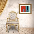thumbnail image 3 of Labagnara, Roxana 24x18 Gold Ornate Wood Framed with Double Matting Museum Art Print Titled - Street Elements, 3 of 4