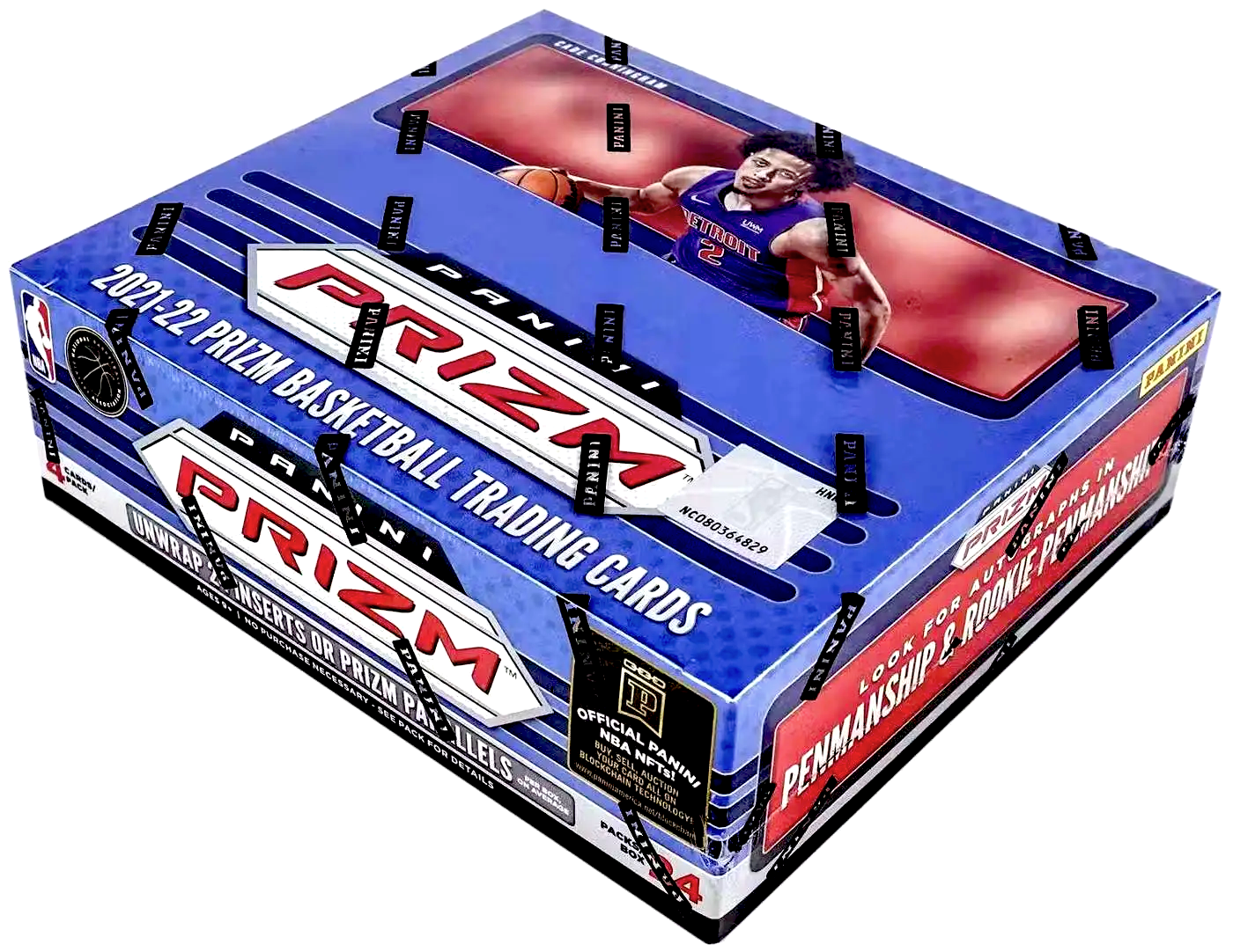 2021-22 Panini Prizm Basketball Retail Box - 24 Packs per Box! Trading Cards