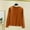 01 Red, variant on YueHuiYing Women's Fashion Solid Color Long Sleeve Stand-up Collar Blouses Leisure Base Layer Tops