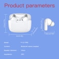 thumbnail image 3 of Xihbxyly Auriculares Bluetooth, Diseño Ergonómico Intraaural, Micrófono Táctil, Deportivos Resistentes Al Sudor, Batería de Larga Duración, Compatibles con Llamadas de Música, Ideales para Estilos de, 3 of 5