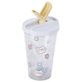 thumbnail image 1 of Taza De Agua Caliente, Patrón De Dibujos Animados Lindo Sellado Y Taza De Sorbo A Prueba De Fugas Portátil Para La Oficina De Hoom Para Los Amantes De Los Amigos De Los Niños Amonsee NO, 1 of 7