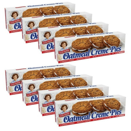 Little Debbie Oatmeal Creme Pies, 8-Boxes