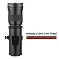 thumbnail image 3 of Tomshoo MF Super Telephoto Zoom Lens F8.3-16 420-800mm T2 Mount with AI-mount Adapter Ring Universal 14 Thread Replacement for Nikon AI-mount D50 D90 D5100 D7000 D3 D5100 D3100 D3000 D60 Cameras, 3 of 7