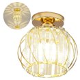 thumbnail image 3 of Lámpara Colgante De Cristal Con Bombilla Lámpara Colgante De Estilo Industrial Retro Buen Efecto De Iluminación Luz De Techo Fácil De Instalar Para La Decoración Del Dormitorio Del Comedor seitruly HA026786-02, 3 of 6