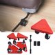 thumbnail image 4 of Elevadores de muebles para muebles pesados con ruedas, deslizadores de muebles, deslizadores fáciles, herramientas de movimiento de rodillos de - Rojo Sunnimix mover electrodomésticos, 4 of 8