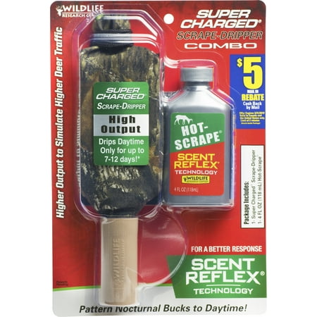 - Wildlife Research Center Super Charged® Scrape-Dripper Combo