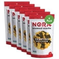 thumbnail image 1 of Spicy Tempura Seaweed Snacks by , Thick Nori Sheets Snack Strips, Low-Carb Healthy Snacks for Adults, Asian Snacks, Vegan, Non-GMO, 6-Pack, 1 of 5