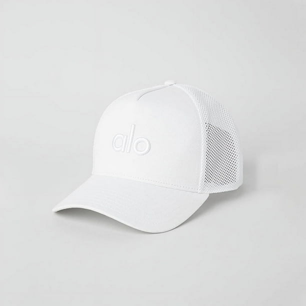 alo ホワイト キャップan alo yoga アローヨガ キャップ 白 新品 alo