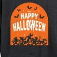 thumbnail image 3 of Mickey & Friends - Happy Halloween Tombstone - Women's Lightweight French Terry Long Sleeve Shirt, 3 of 5