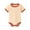 Beige, variant on Unisex Baby Short-sleeve Bodysuit, Organic Cotton Baby Clothes for Beige 9-12 Months