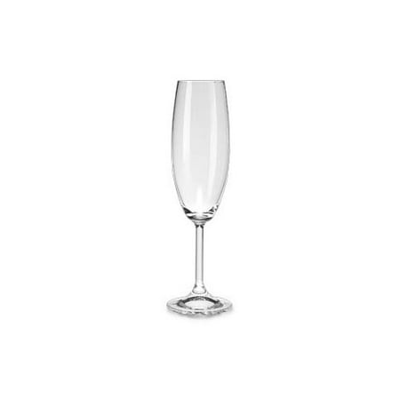 4pc 7.5oz Glass Flute