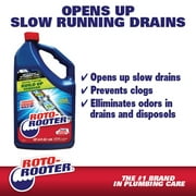 Roto-Rooter 351271 Slow Drain Opener & Build-Up Clog Remover, 64 oz. - Quantity 1