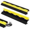 thumbnail image 2 of QinaQin Protective Wire Cord Ramp, Driveway Rubber Cable Protector and Traffic Speed Bump with 11000 lbs Per Axle Capacity, 2 of 8