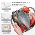 thumbnail image 3 of Easygdp Abstract Red Koi Fish Art Bolsa de Almuerzo Insulada Grande, Forro de Aluminio, Diseño Espacioso, a Prueba de Fugas, Ideal para Trabajo, Picnics, Viajes y Actividades al Aire Libre, 3 of 6