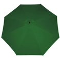 thumbnail image 1 of Parasol de Marché en Bois Summer 93246 - Vert, 1 of 1