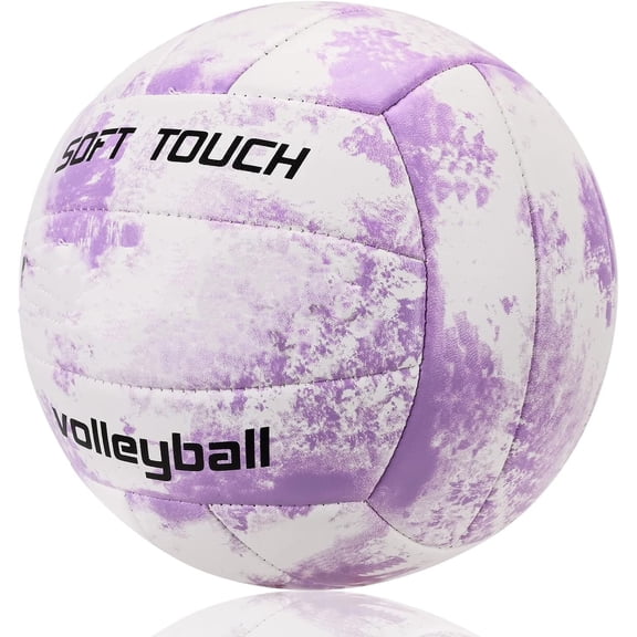 Volleyball Official Size, Soft Touch Volleyballs for Indoor Outdoor Play