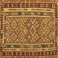 thumbnail image 1 of Ahgly Company Indoor Square Southwestern Brown Country Area Rugs, 5' Square, 1 of 4