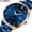 Blue -AA01, variant on Resicozy Men's Quartz Watch Stainless Business Classic Dress Watches Round Display Date Wrist Watches Blue