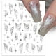 thumbnail image 2 of Pegatinas 3D de mariposa de Metal plateado para uñas, deslizadores adhesivos de luna y estrella dorada, calcomanía de Arte de uñas con purpurina, decoración de manicura, 2 of 4