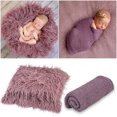 thumbnail image 1 of Accesorios de fotografía recién nacido, manta para fotos de bebé, estera y envoltura para fotografía, alfombra peluda, accesorio para fotografía, 1 of 5
