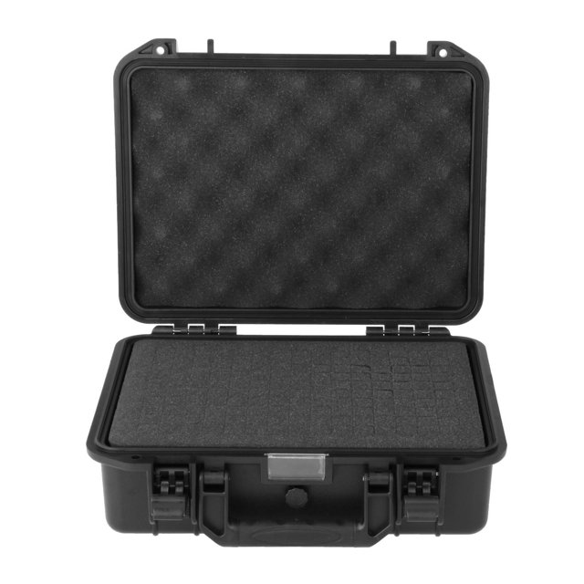 VONKY Multi Use Tool Case W/ Sponge Portable Shockproof Compact for Storage B 45cmx28cmx15.5cm Black Type 1