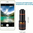 thumbnail image 6 of Universal Clip-On Zoom Lens, Easy Attach for Smartphone & Tablet Photography, 6 of 9