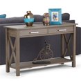 thumbnail image 2 of Allora Transitional Console Table in Farmhouse Gray Stain, 2 of 6